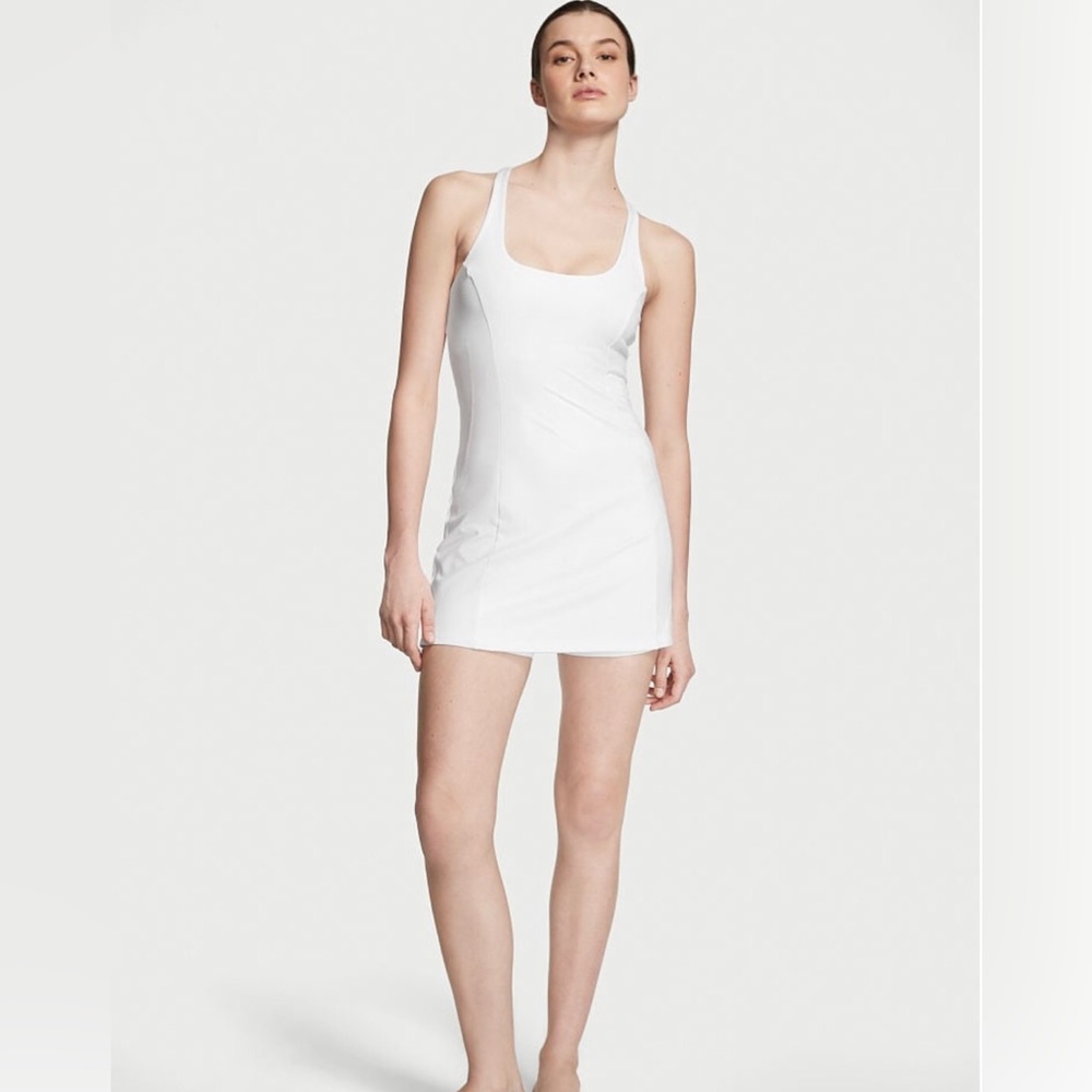 NWT VICTORIA'S SECRET Essential Sport Dress. White.  Large. See photos.